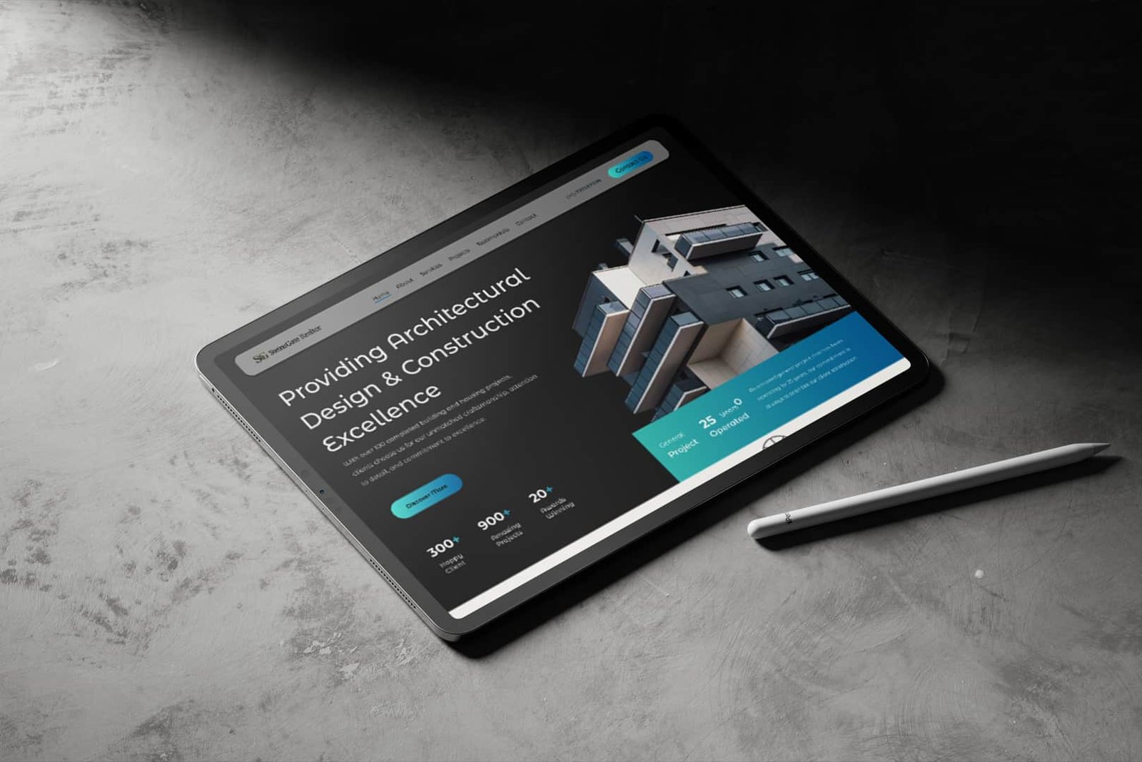 Real State Site Mockup